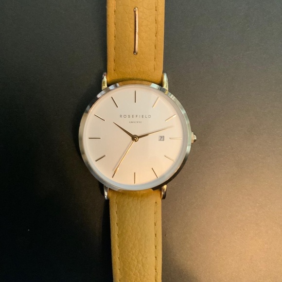 Rosefield Accessories - Rosefield Mustard Watch 33mm